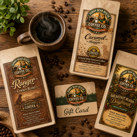 Sunny Bear Rescue Coffee Co's Gift Card