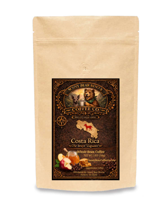 Costa Rica Sunny Bear Rescue Coffee Co.