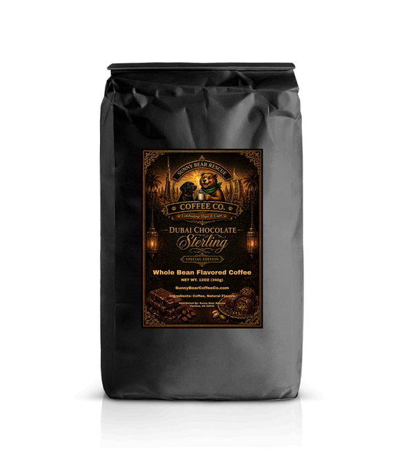 Dubai Chocolate (Special Edition) ~ Sterling Sunny Bear Rescue Coffee Co.