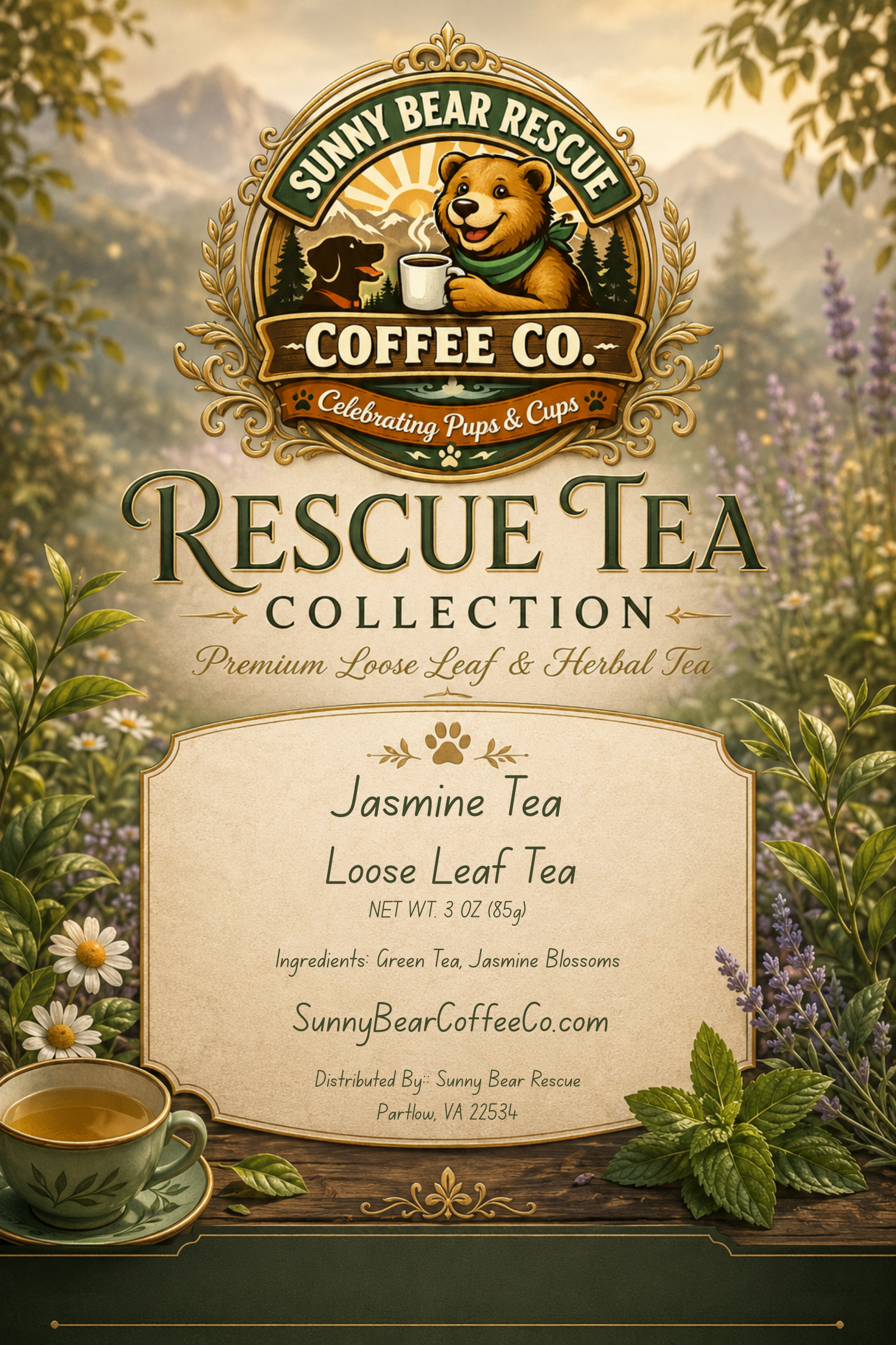 Jasmine Sunny Bear Rescue Coffee Co.
