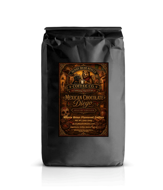 Mexican Chocolate (Special Edition) ~ Diego Sunny Bear Rescue Coffee Co.