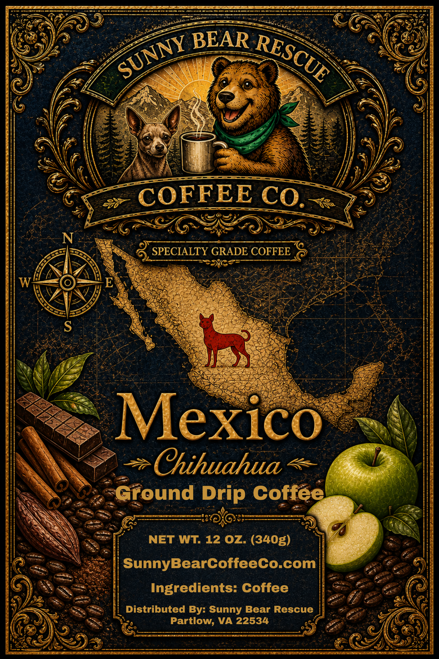 Mexico Sunny Bear Rescue Coffee Co.