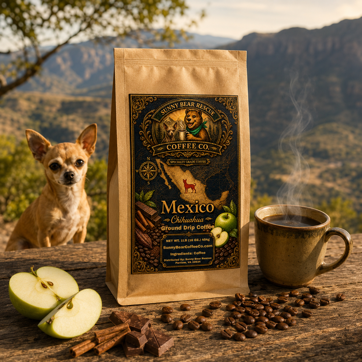 Mexico Sunny Bear Rescue Coffee Co.