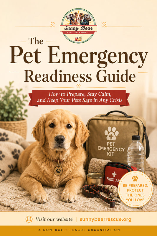 The Pet Emergency Readiness Guide: A Practical Guide for Preparing Before Something Goes Wrong