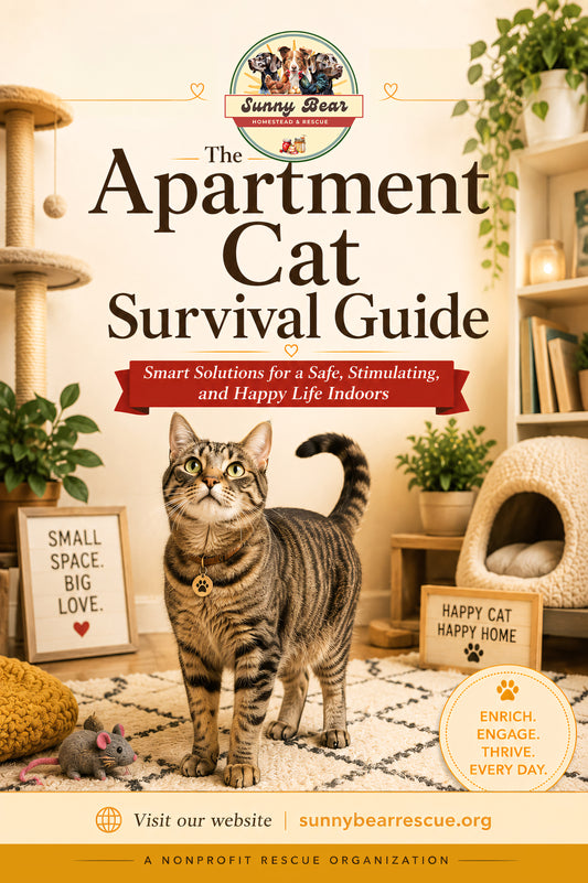 The Apartment Cat Survival Guide: A Practical Guide for Keeping an Indoor Cat Happy in a Small Space