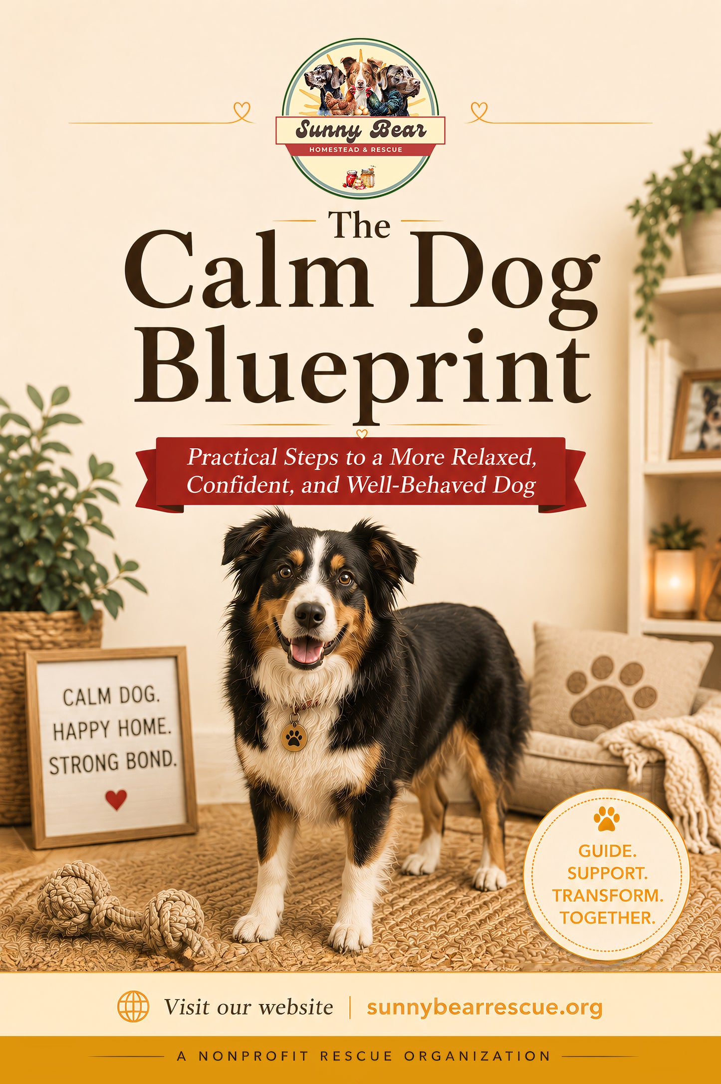 The Calm Dog Blueprint: A Practical Guide for Creating a More Peaceful Daily Routine With Your Dog