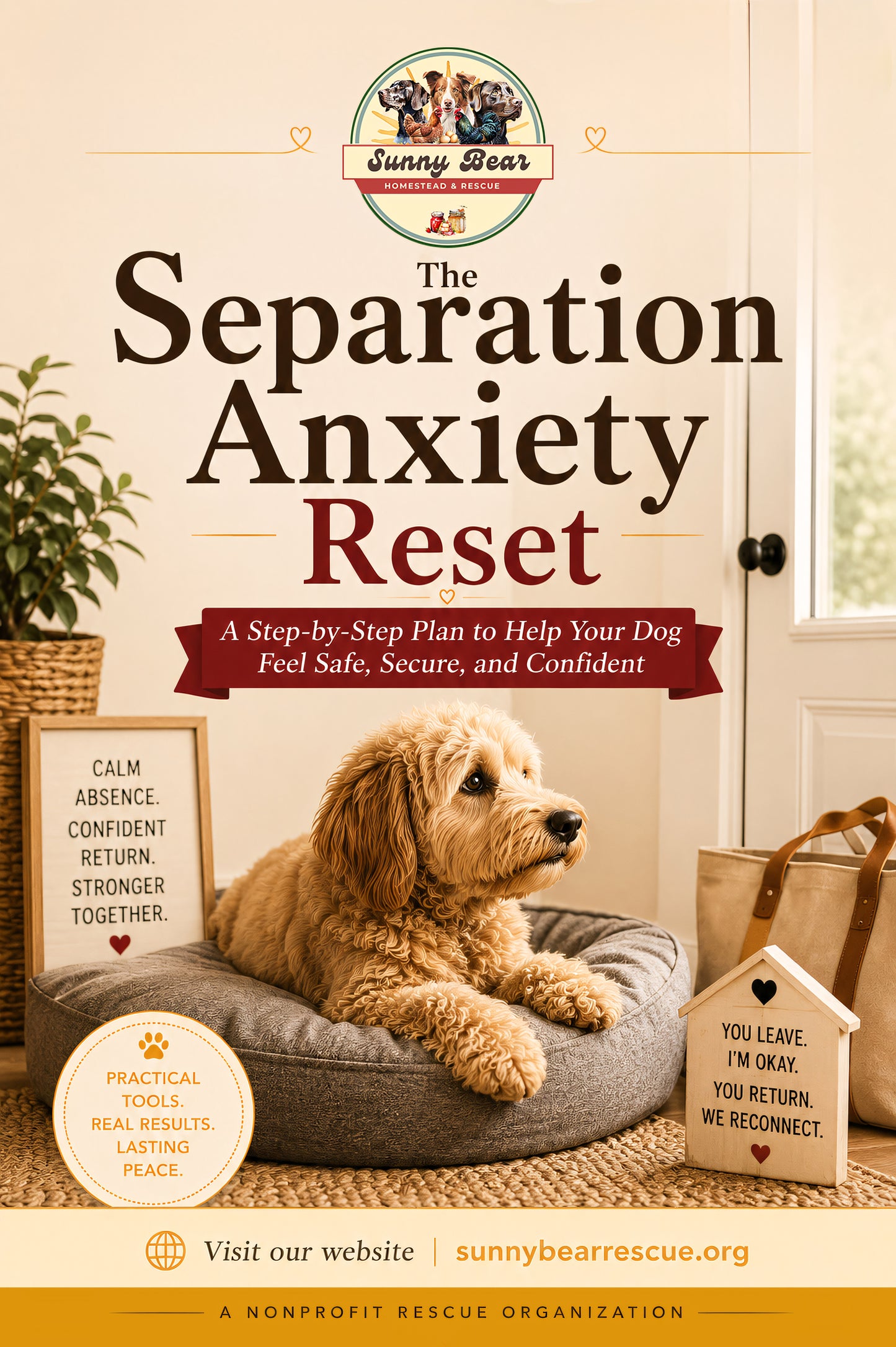 The Separation Anxiety Reset: A Calm, Practical Guide for Helping Pets Feel Safer When Left Alone