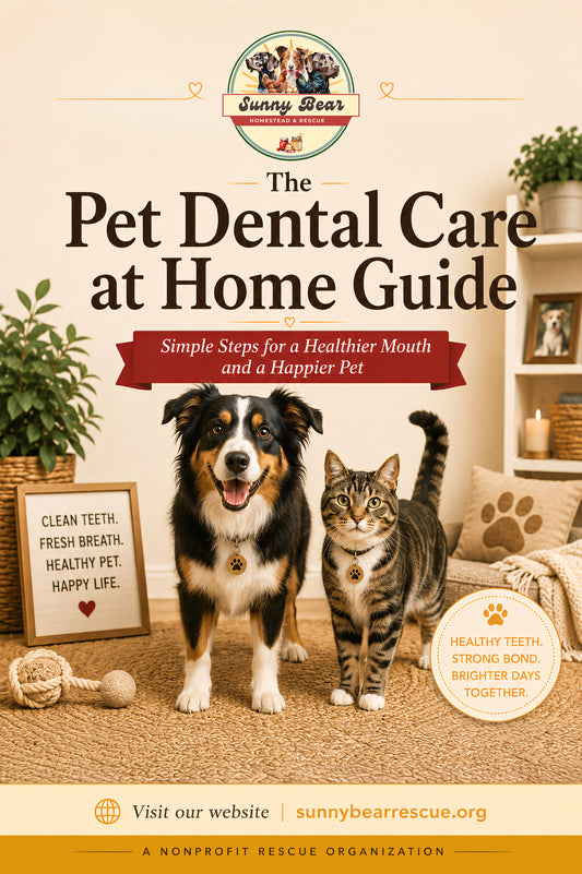 The Pet Dental Care at Home Guide: A Simple Guide to Cleaner Teeth, Fresher Breath, and Better Daily Habits
