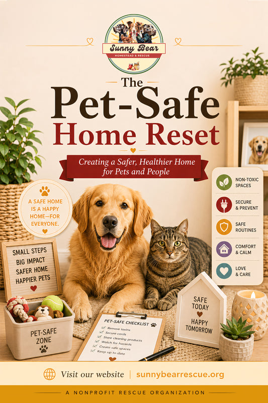 The Pet-Safe Home Reset: A Practical Guide to Hidden Hazards, Safer Rooms, and Everyday Prevention