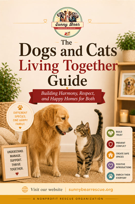 B31 ~ The Dogs and Cats Living Together Guide: A Practical Guide to Safer Introductions, Boundaries, and Calmer Shared Spaces