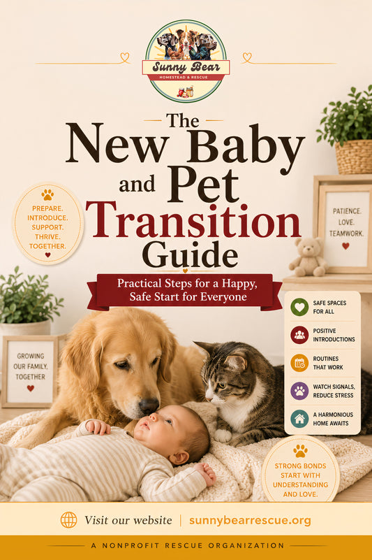 B40 ~ The New Baby and Pet Transition Guide ~ A Practical Guide to Routines, Boundaries, Safety, and Less Stress