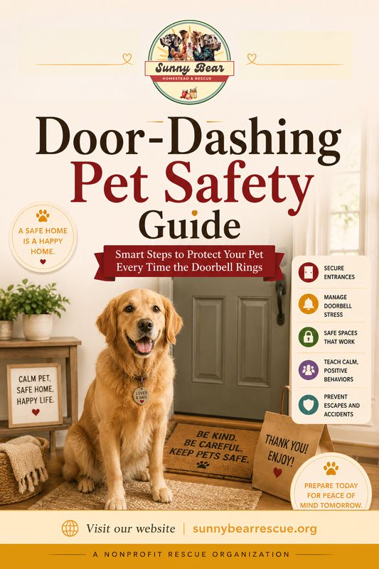 B42 ~ The Door-Dashing Pet Safety Guide ~ A Practical Guide to Safer Entrances, Guests, Deliveries, and Escape Prevention