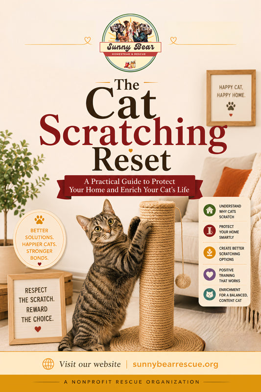 B44 ~ The Cat Scratching Reset ~ A Practical Guide to Furniture, Scratching Posts, Stress, and Better Cat-Friendly Habits