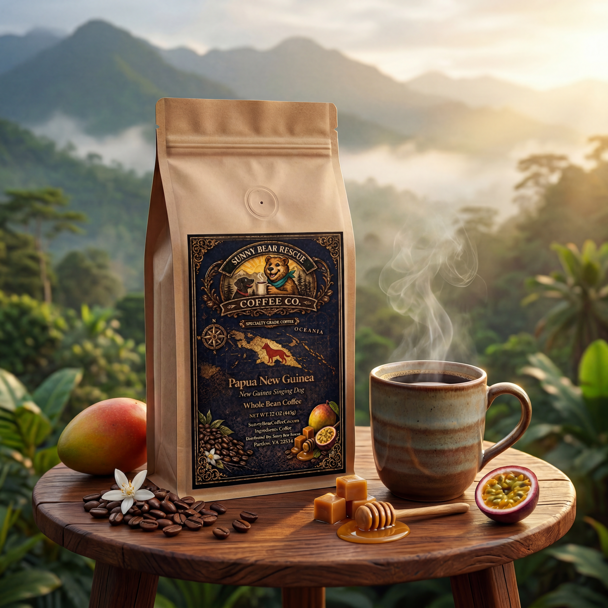 Papua New Guinea Sunny Bear Rescue Coffee Co.