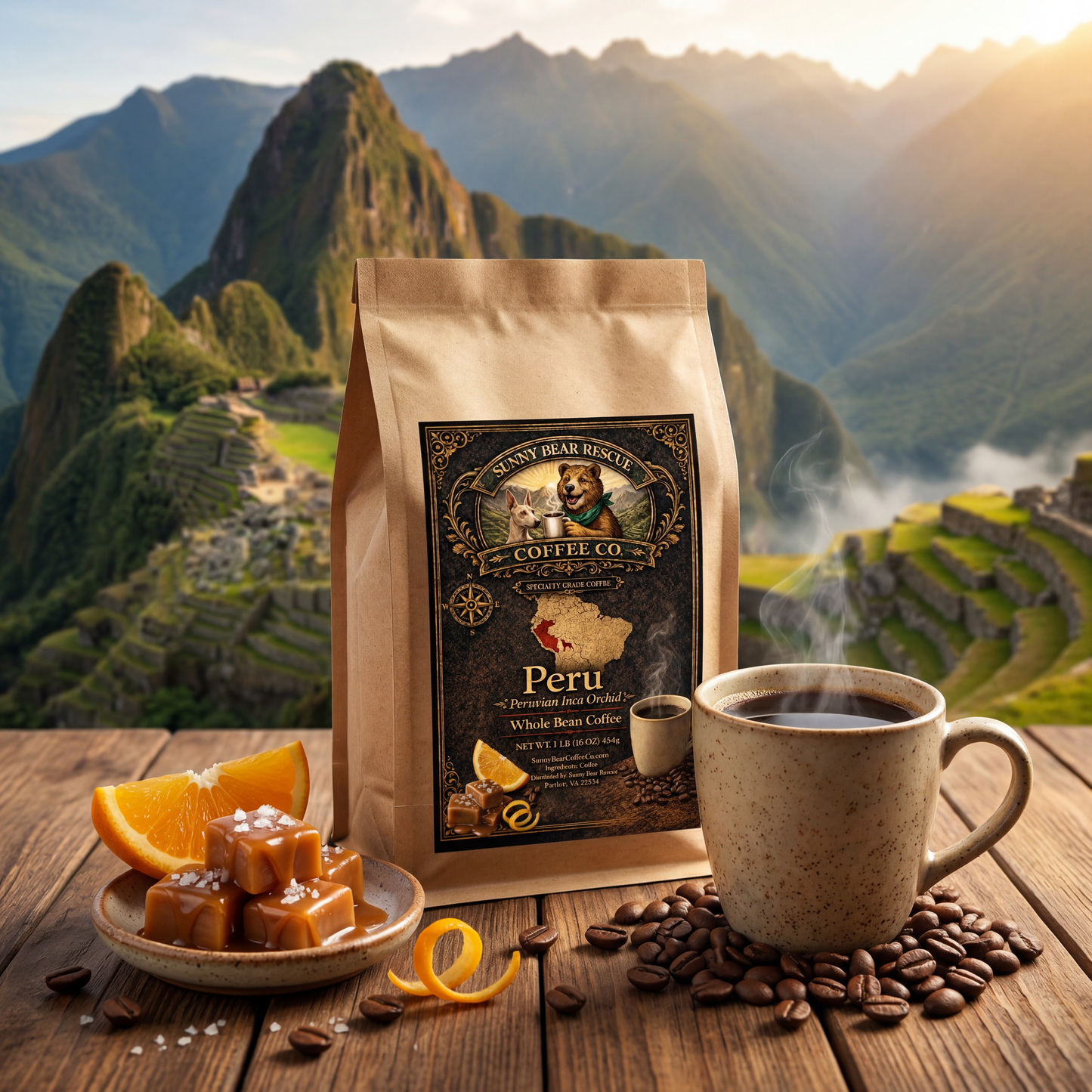 Peru Sunny Bear Rescue Coffee Co.