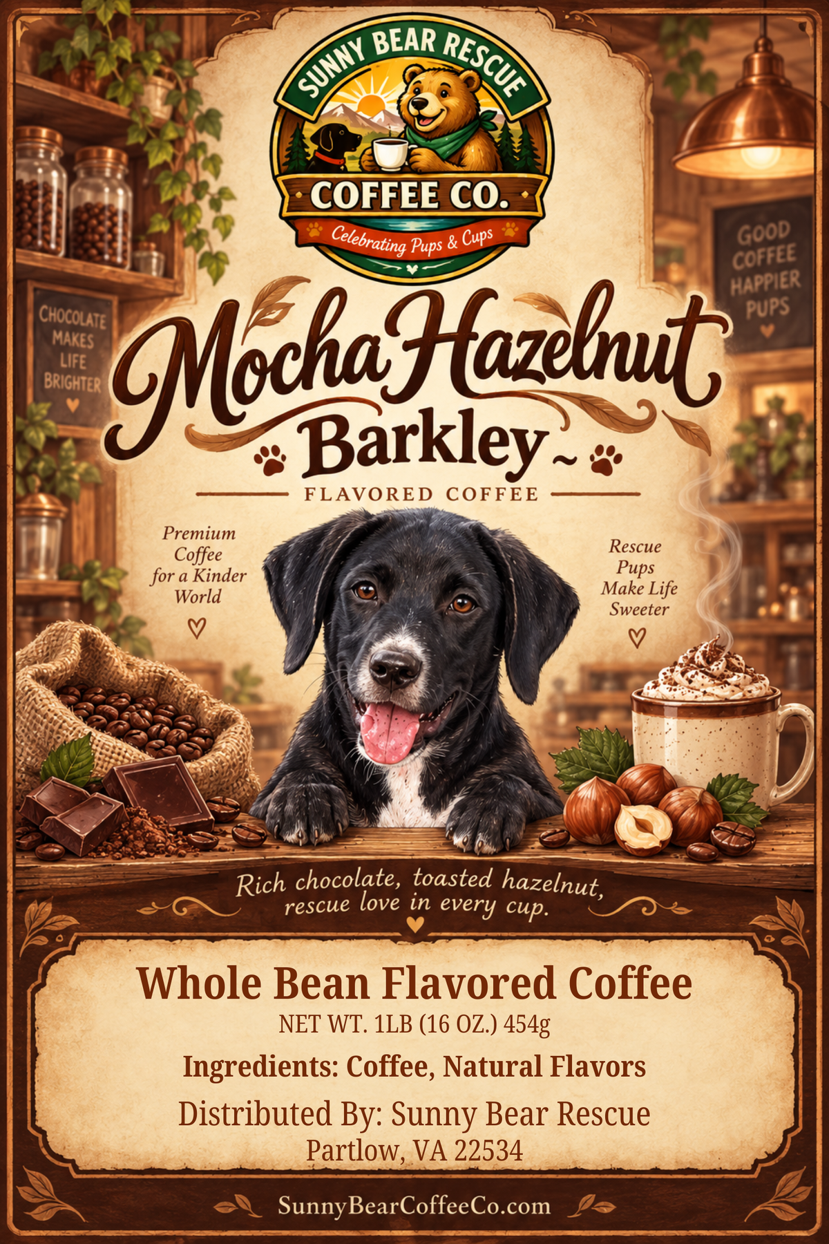 Mocha Hazedlnut ~ Barkley