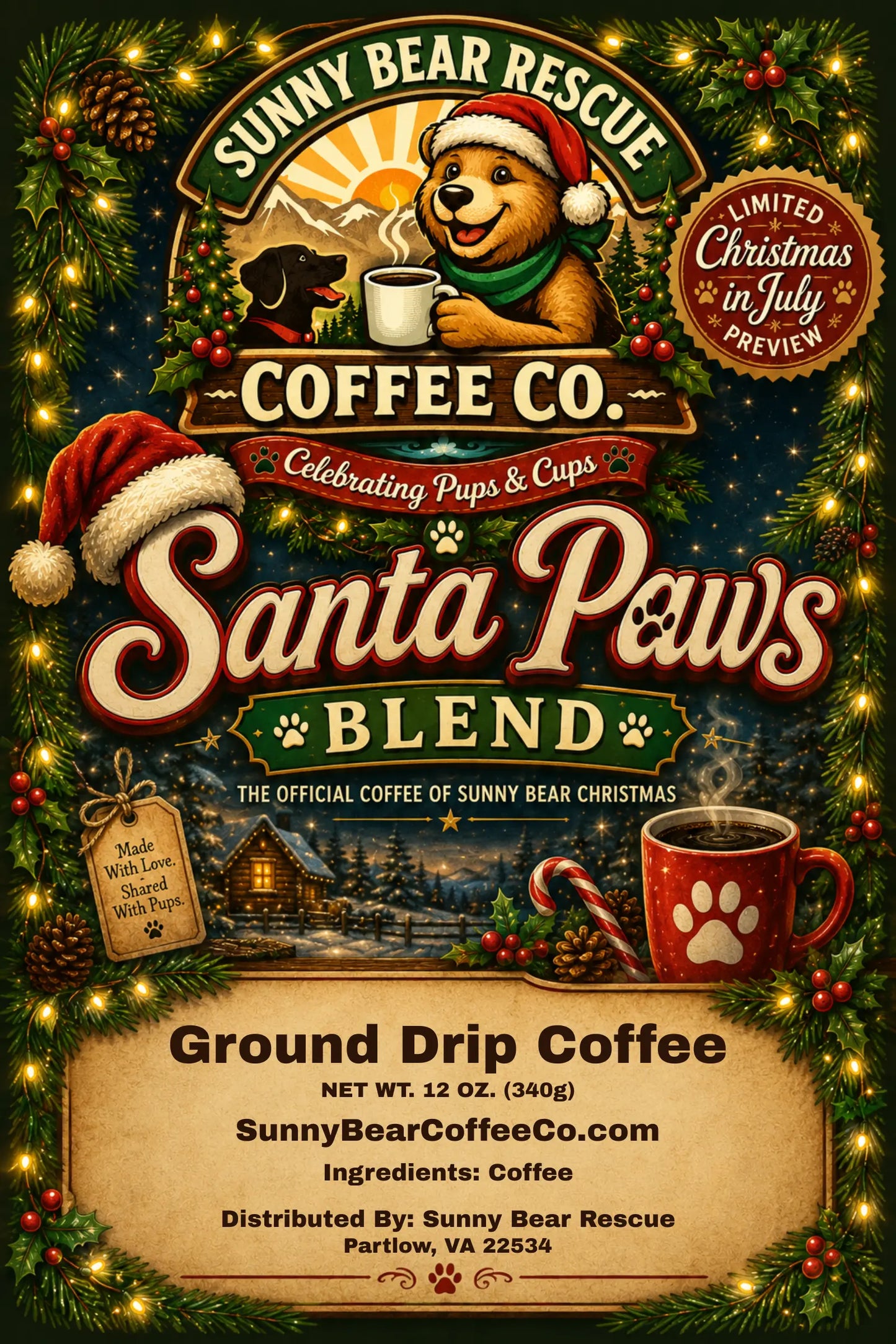 Santa Paws ~ Christmas in July Preview