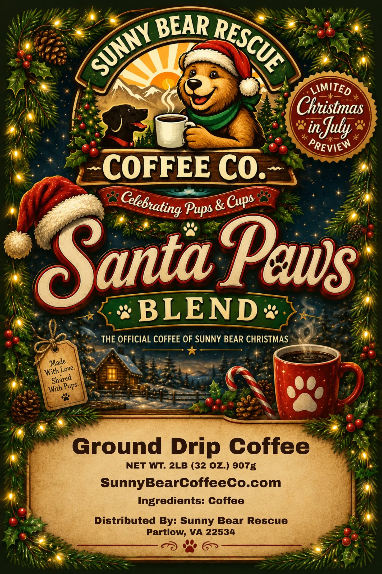 Santa Paws ~ Christmas in July Preview