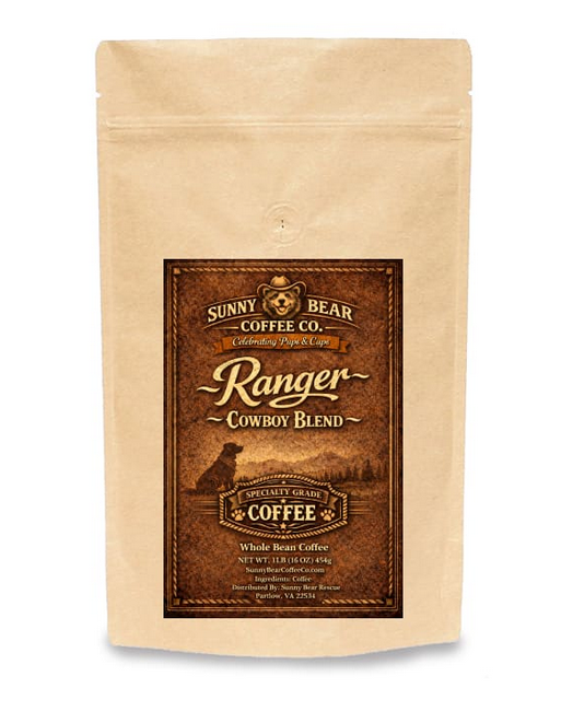 Cowboy Blend ~ Ranger Sunny Bear Rescue Coffee Co.