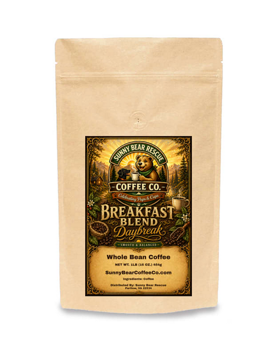 Breakfast Blend ~ Daybreak Sunny Bear Rescue Coffee Co.