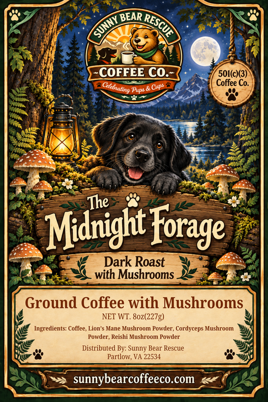 The Midnight Forage  - Dark Roast with Mushrooms