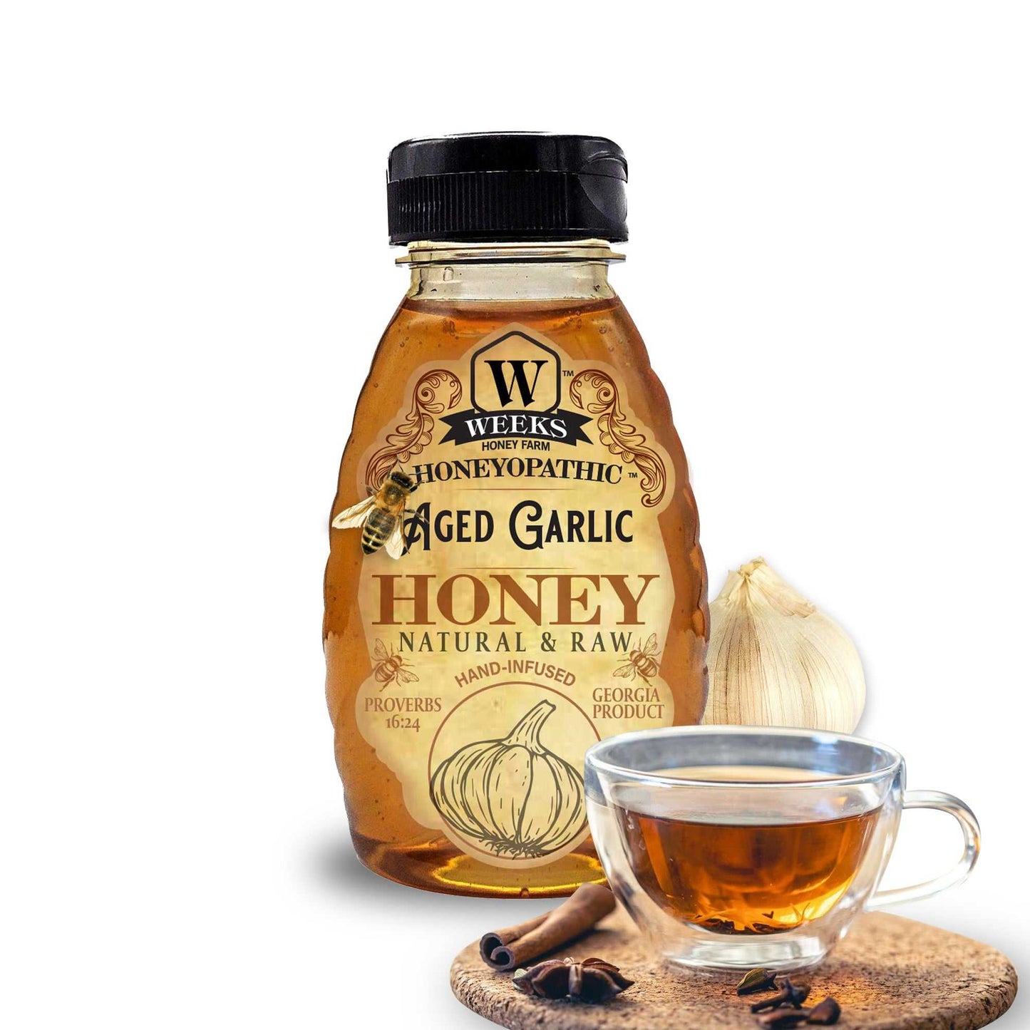 Raw Infused Honey Supplements – Honeyopathic | Weeks Honey Farm