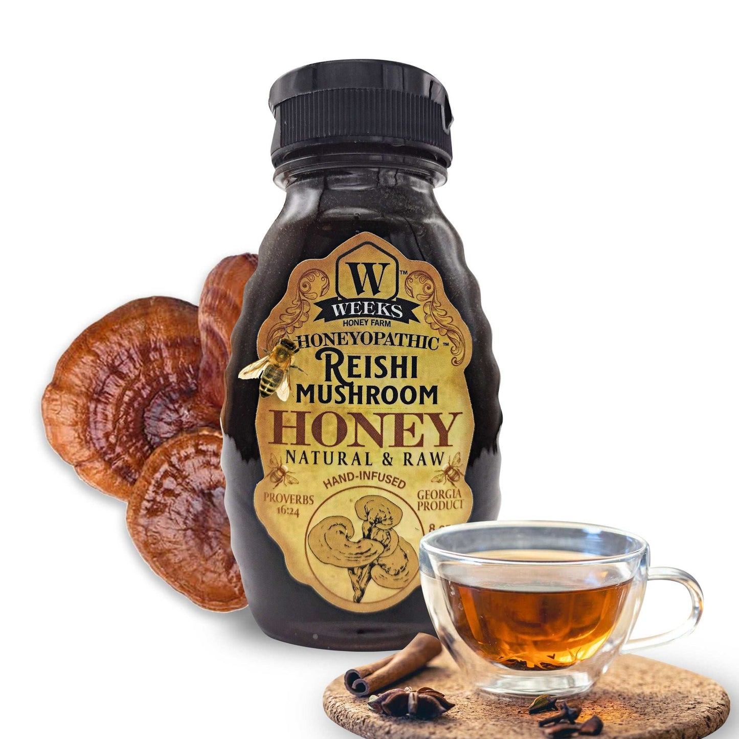 Raw Infused Honey Supplements – Honeyopathic | Weeks Honey Farm