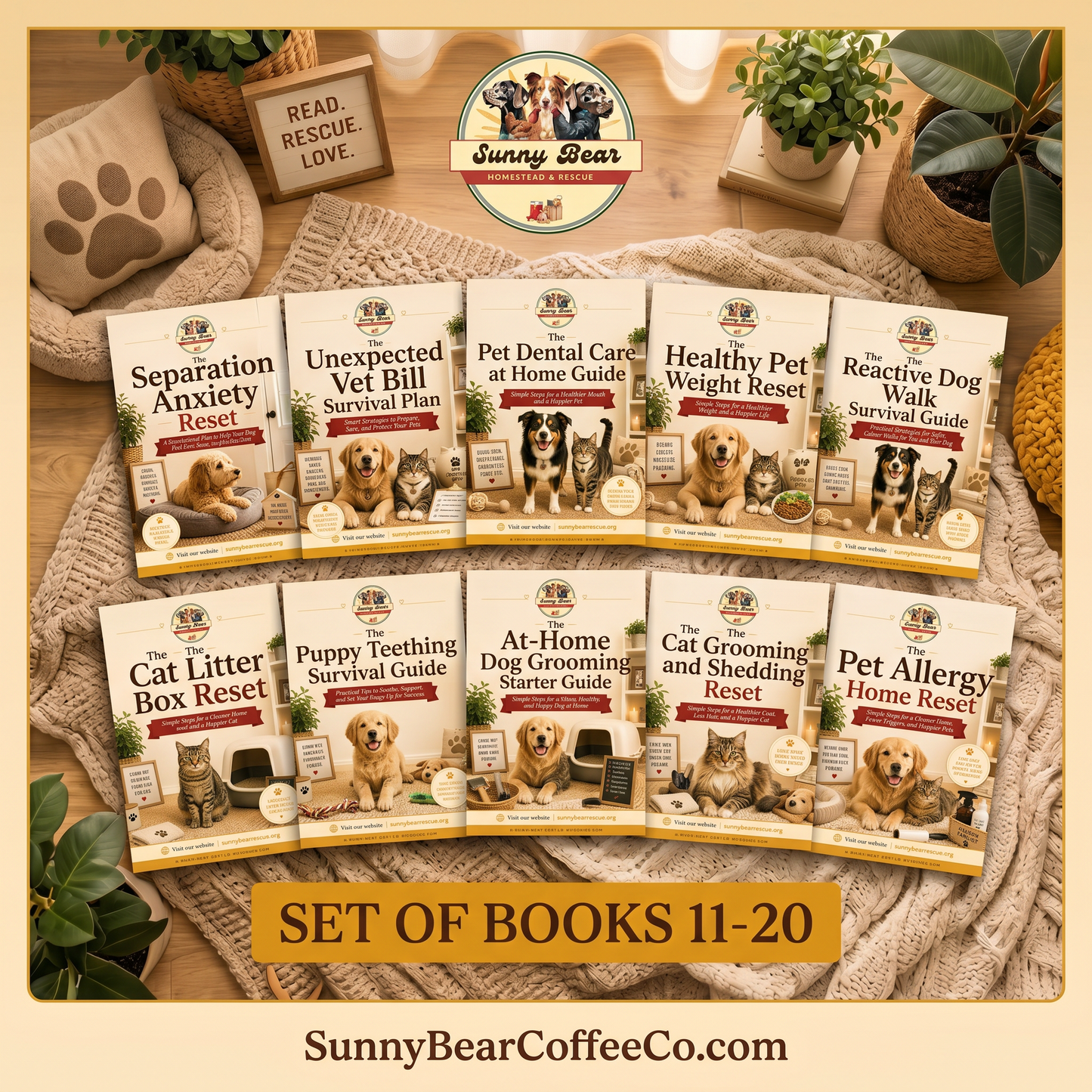Sunny Bear Rescue Guides 11-20 Bundle