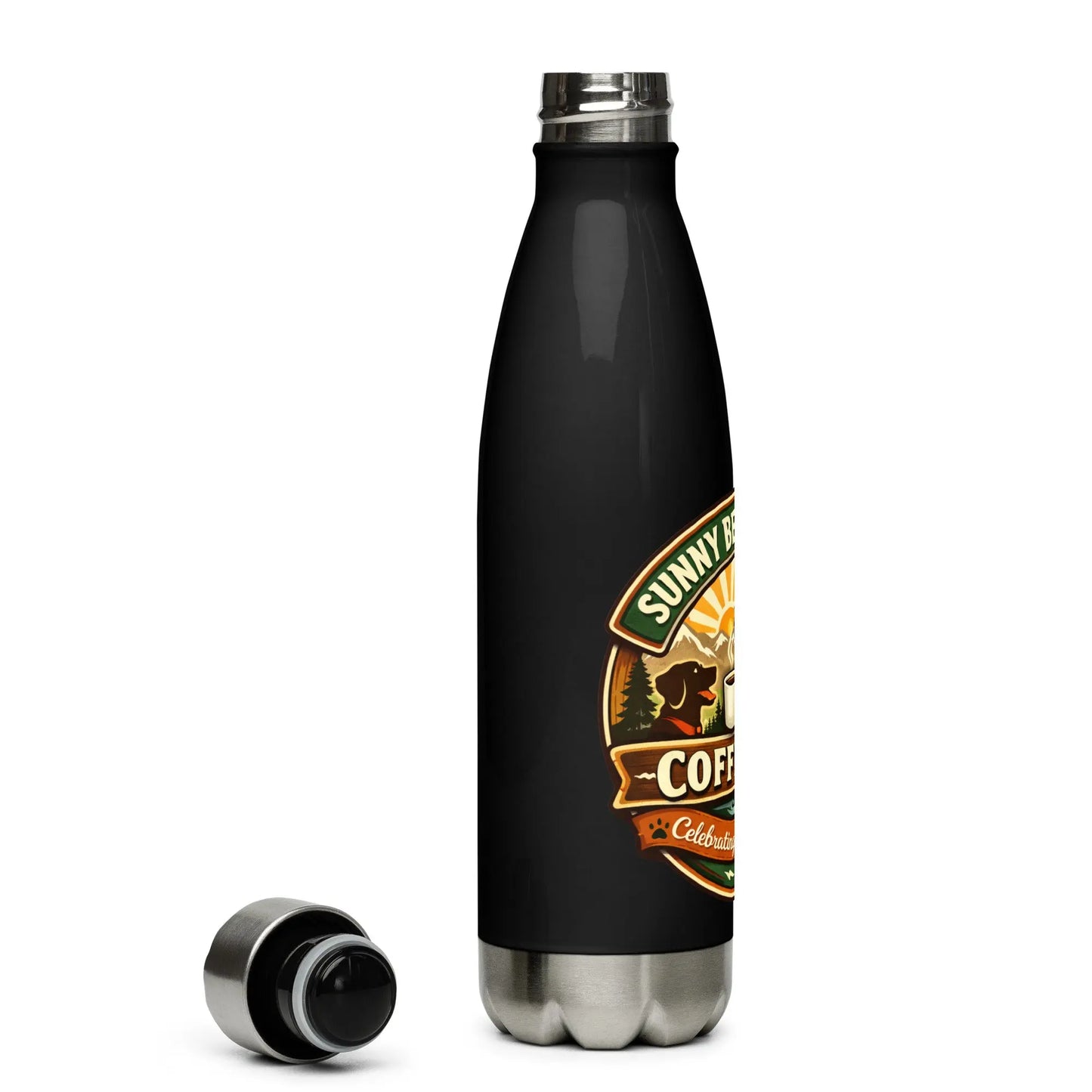 Sunny Bear Rescue Coffee Co. Stainless Steel Water Bottle - Sunny Bear Rescue Coffee Co.