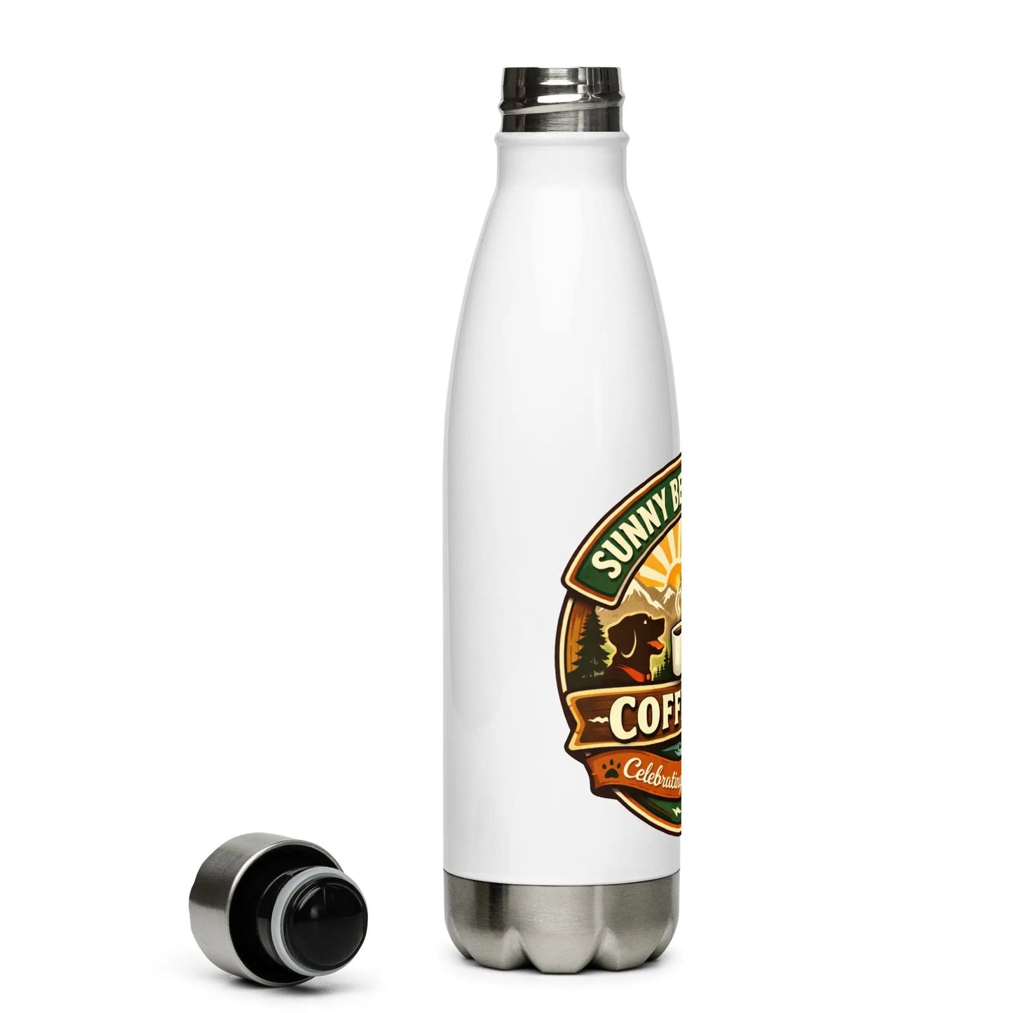 Sunny Bear Rescue Coffee Co. Stainless Steel Water Bottle - Sunny Bear Rescue Coffee Co.