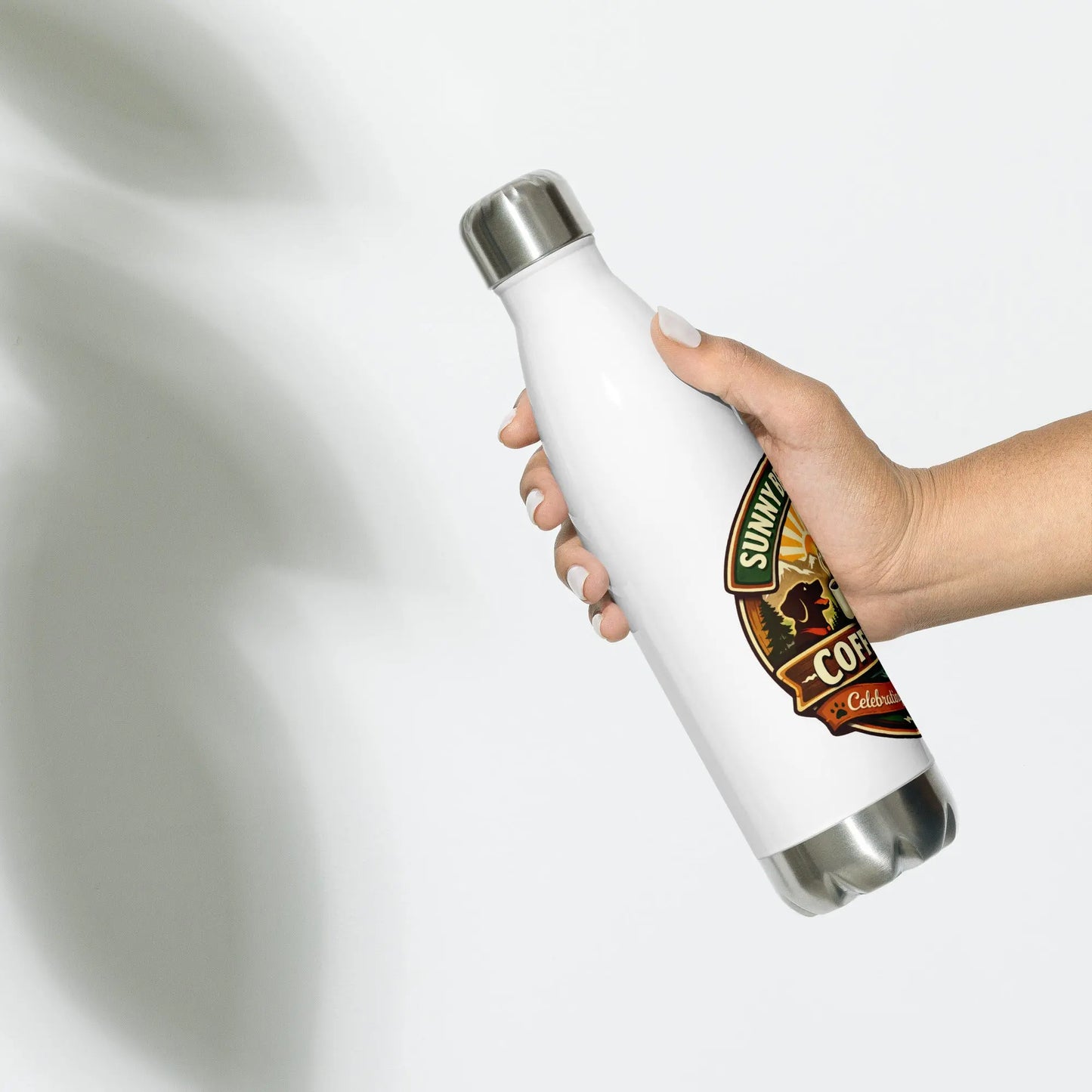 Sunny Bear Rescue Coffee Co. Stainless Steel Water Bottle - Sunny Bear Rescue Coffee Co.
