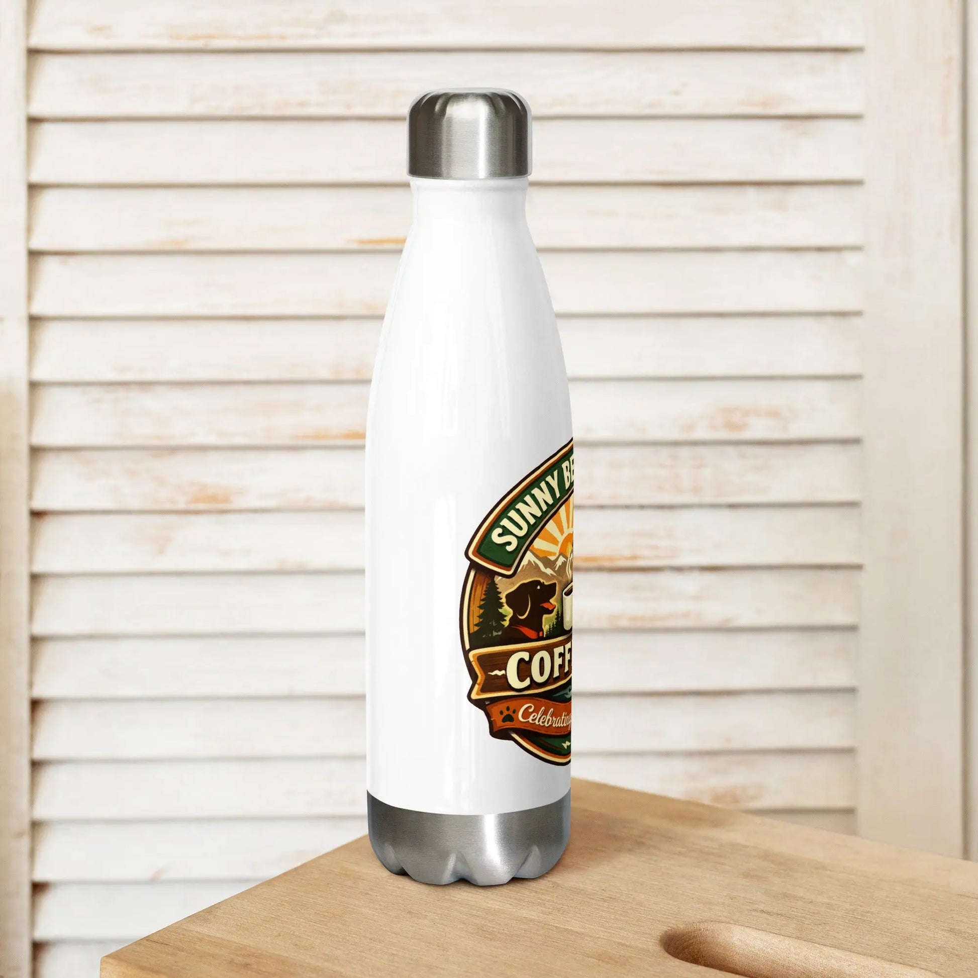 Sunny Bear Rescue Coffee Co. Stainless Steel Water Bottle - Sunny Bear Rescue Coffee Co.
