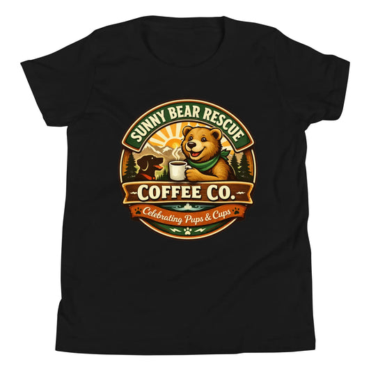 Youth Short Sleeve T-Shirt - Sunny Bear Rescue Coffee Co.